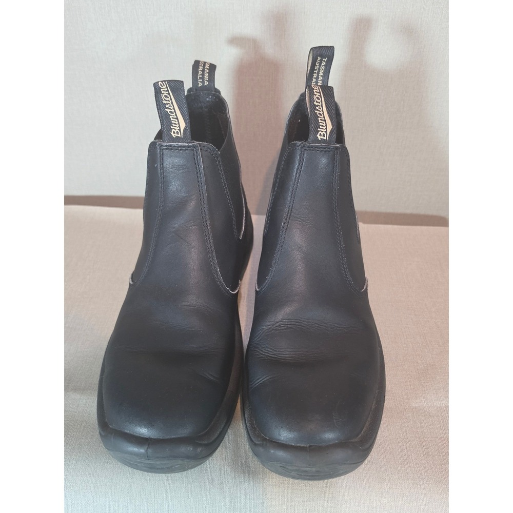 Blundstone 990 Mens Black Leather Chelsea Work Boots Size AU 9 US 10